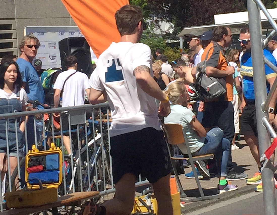 PL Architekten beim Firmentriathlon