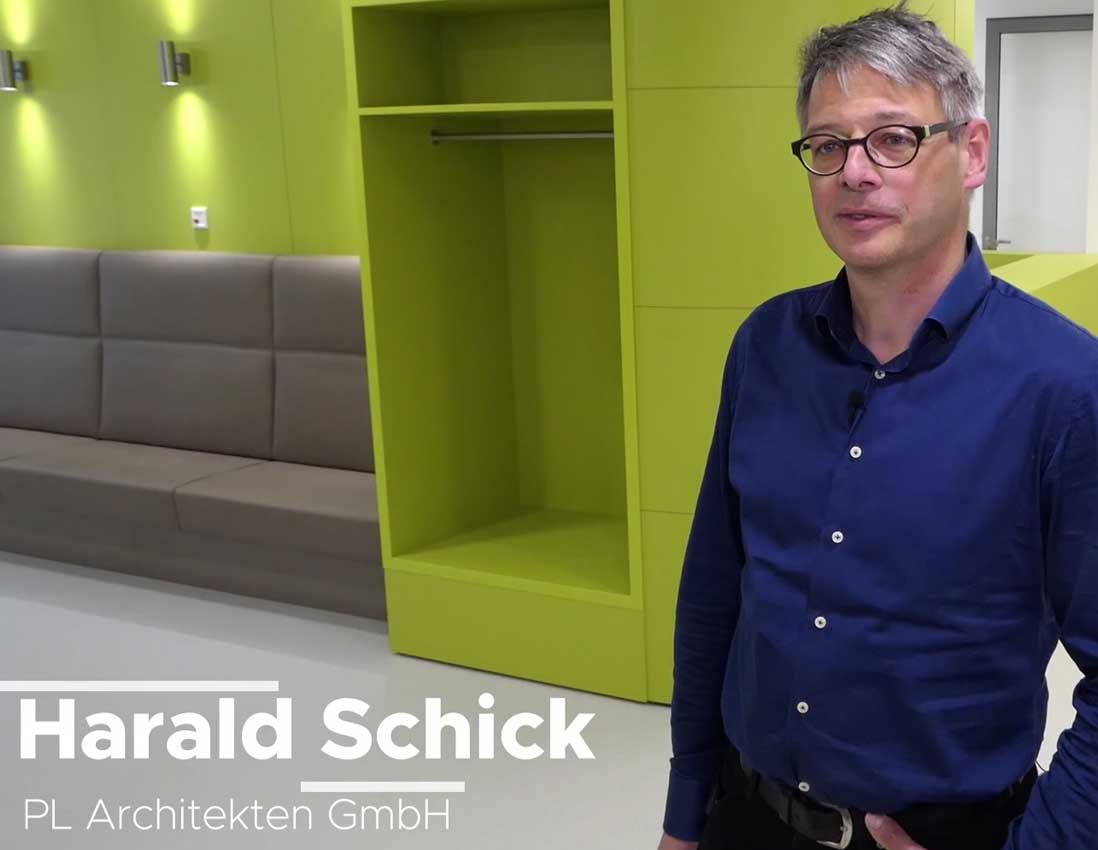 PL Architekten: Video über die Erweiterung der Fürst-Stirum-Klinik